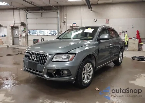 2015 Audi Q5 2.0T Premium из США, поврежденный, VIN WA1LFAFP0FA113370